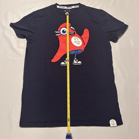 Paris 2024 Olympics Blue T-shirt THE PHRYGE - Men's Size Medium Official - Picture 7 of 9